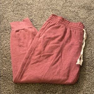 Mauve Pink Jogger Sweatpants